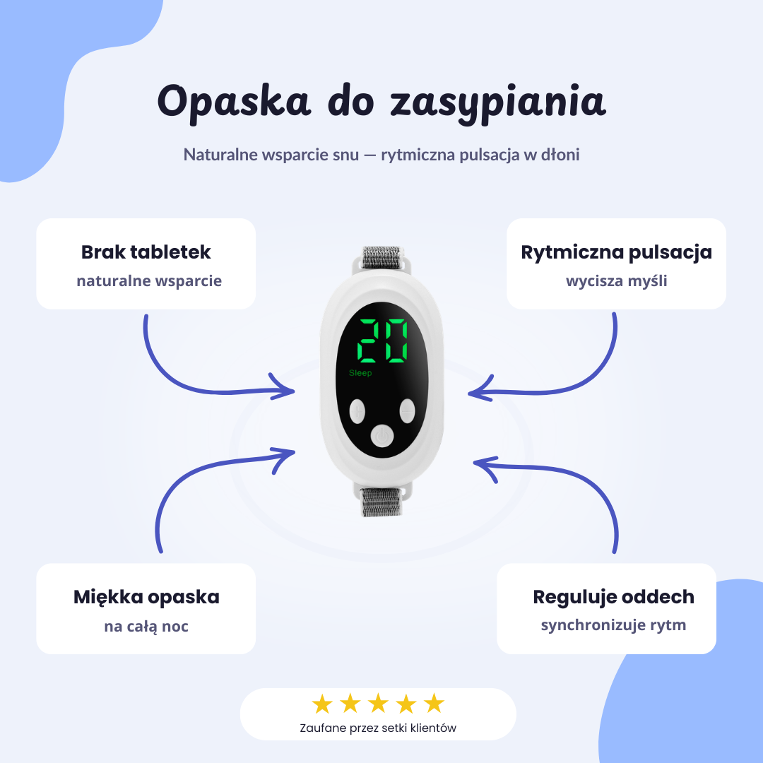 Restiva SleepFlow — urządzenie wspomagające naturalne zasypianie